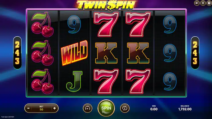 Twin Spin at Luxury Casino